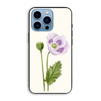 Purple poppy: iPhone 13 Pro Max Biologisch afbreekbaar hoesje