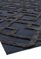 Easy Living - Vloerkleed Dixon Black Trellis -