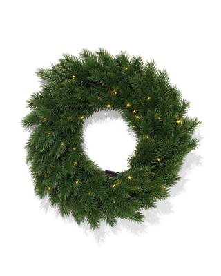 HEMA Kerstkrans met lichtjes (groen)