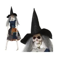 Halloween Decoraties Heks Skelet 47 cm - thumbnail