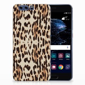 Huawei P10 Plus TPU Hoesje Leopard