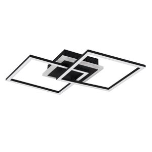 Trio Vierkante plafonnièreVenida 57cm zwart - R62793132