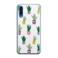 Sanseveria: Samsung Galaxy A50 Transparant Hoesje Sanseveria: Samsung Galaxy A50 Transparant Hoesje