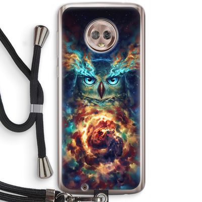 Aurowla: Motorola Moto G6 Transparant Hoesje met koord