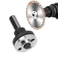 Adapter voor Slijpschijf op Boormachine - 16 mm Asgat