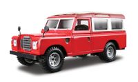 Bburago schaalmodel Land Rover 110 1:24 rood - thumbnail