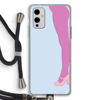 Pink panty: OnePlus 9 Transparant Hoesje met koord