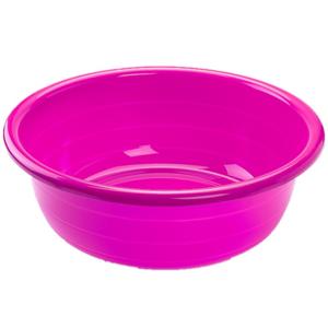 PlasticForte Teiltje - 20 liter - rond - roze - afwasbak - 49 x 17 cm