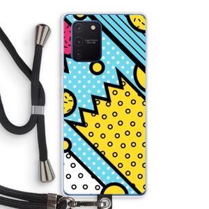 Pop Art #1: Samsung Galaxy Note 10 Lite Transparant Hoesje met koord
