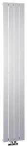 Sapho Colonna radiator zilver 30x180cm 614W