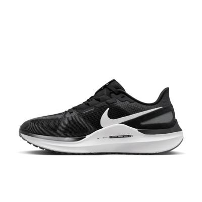 Nike Structure 25 Hardloopschoen Heren Black/White-Iron Grey 9,5