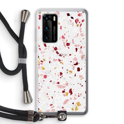 Terrazzo N°9: Huawei P40 Transparant Hoesje met koord