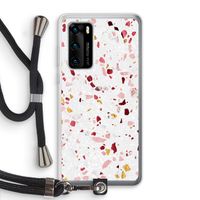 Terrazzo N°9: Huawei P40 Transparant Hoesje met koord