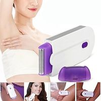 Professionele pijnloos ontharing kit laser touch epilator usb oplaadbare vrouwen lichaam gezicht been bikini hand scheerapparaat haar remover Lightinthebox