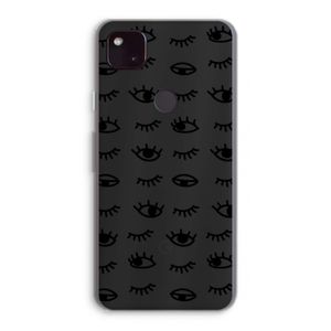 Eye pattern #2: Google Pixel 4a 5G Transparant Hoesje