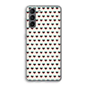 Hartjes: Samsung Galaxy S21 Transparant Hoesje