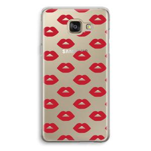 Lips: Samsung Galaxy A5 (2016) Transparant Hoesje