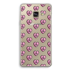 GIRL POWER: Samsung Galaxy A3 (2016) Transparant Hoesje