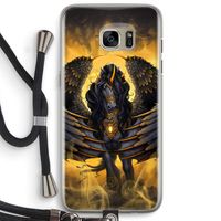 Pegasus: Samsung Galaxy S7 Edge Transparant Hoesje met koord