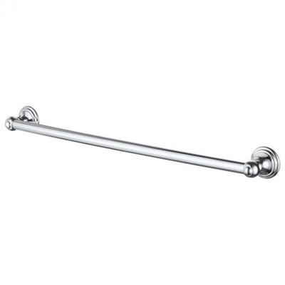 Enkele handdoekhouder Haceka Allure | Wandmontage | 62 cm | RVS | Rond | Chroom