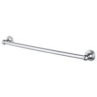 Enkele handdoekhouder Haceka Allure | Wandmontage | 62 cm | RVS | Rond | Chroom