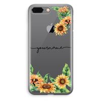 Zonnebloemen: iPhone 8 Plus Transparant Hoesje