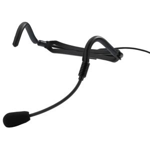 Monacor HSE-100 headset-microfoon met gestripte kabel