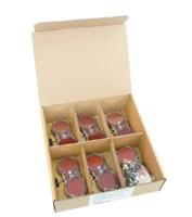 Busch & Müller Dynamo tail light TOPLIGHT FLAT PLUS (workshop packaging with 6 pieces) red/clear