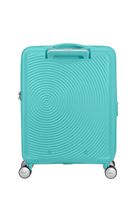 American Tourister Sounbox Spinner Expandable (4 wheels) 55cm Trolley Harde schaal Blauw 35,5 l Polypropyleen (PP) - thumbnail