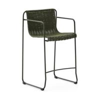 Kave Home Maurina barkruk H64 Groen