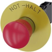 3SU1150-1HB20-1FH0  - Complete push button red 3SU1150-1HB20-1FH0