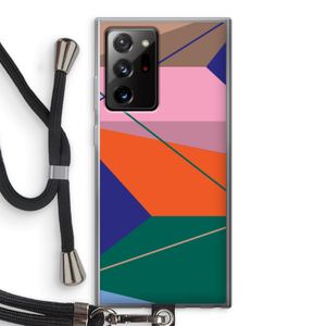 Gestalte 1: Samsung Galaxy Note 20 Ultra / Note 20 Ultra 5G Transparant Hoesje met koord