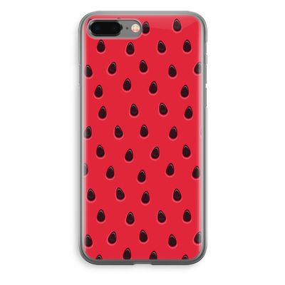 Watermelon: iPhone 8 Plus Transparant Hoesje
