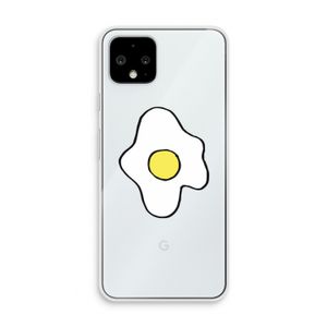 Spiegelei: Pixel 4 Transparant Hoesje