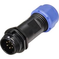 Weipu SP1311 / P 6 II Ronde connector Stekker, recht Totaal aantal polen: 6 Serie (ronde connectoren): SP13 1 stuk(s)