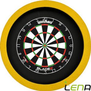 LENA Dartboard Lighting Basic XL Yellow