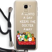 Bento a day: Samsung Galaxy J6 (2018) Transparant Hoesje met koord