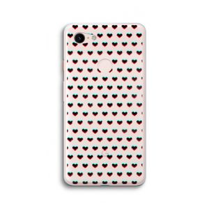 Hartjes: Google Pixel 3 XL Transparant Hoesje