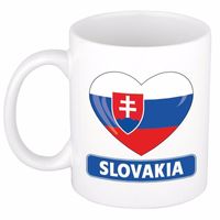 I love Slowakije mok / beker 300 ml   -