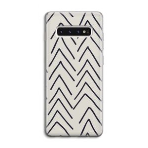 Marrakech Arrows: Samsung Galaxy S10 4G Transparant Hoesje