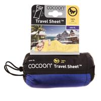 Cocoon Travel Sheet XL 100% Silk Lakenzak Ultramarine Blue