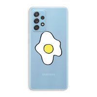 Spiegelei: Samsung Galaxy A73 Transparant Hoesje