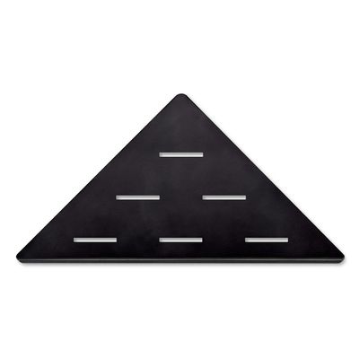Looox corner shelf hoekplanchet - 30x22cm - zwart mat corner30mz