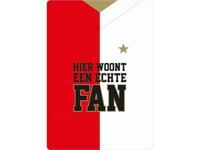 PLENTY GIFTS WAAKBORD BLIK FEYENOORD FAN