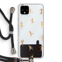 Dans #2: Pixel 4 XL Transparant Hoesje met koord