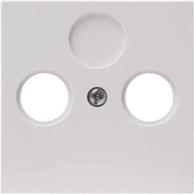 Enzo kopp hk07 wit afdekraam voor coax 4622040