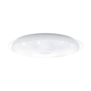 EGLO Lanciano Plafondlamp - LED - Ø 66 cm - Wit/Zilver - Dimbaar