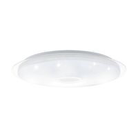 EGLO Lanciano Plafondlamp - LED - Ø 66 cm - Wit/Zilver - Dimbaar - thumbnail
