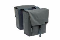 New Looxs Tulum Dubbele Fietstas 32 Liter Pet Grijsgroen
