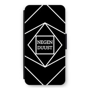 Negenduust geometrisch: iPhone 12 Pro Max Flip Hoesje
